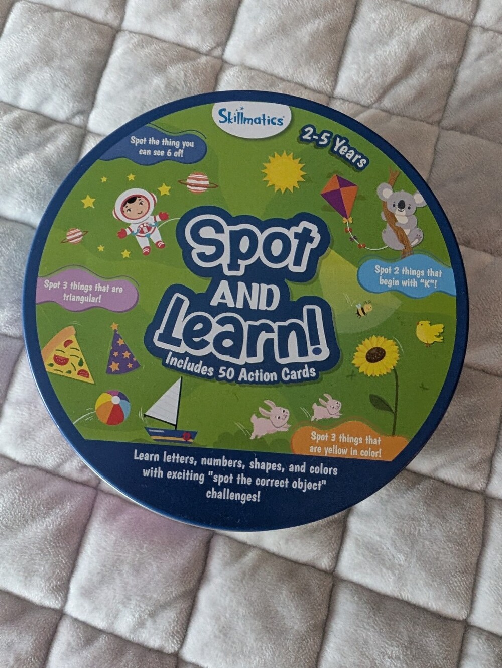 Spot And Learn Flash Cards, Toddlers Pre-school